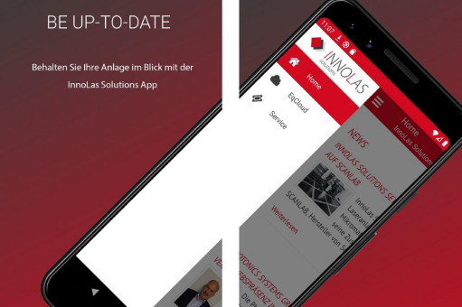 InnoLas Solutions launcht Customer App