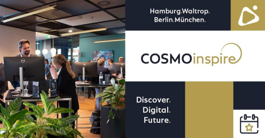 COSMOinspire – Die Inspiration der Digitalisierung kommt zu Ihnen