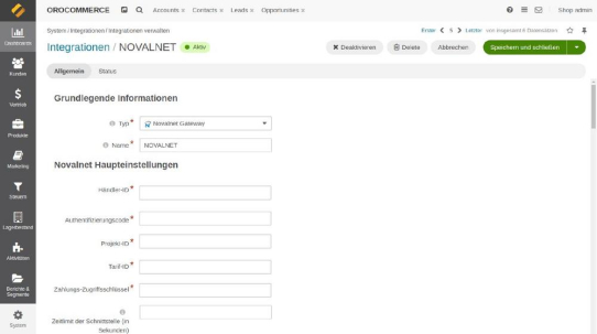 Novalnet bringt Zahlungs-Integration für OroCommerce 4  auf den Markt