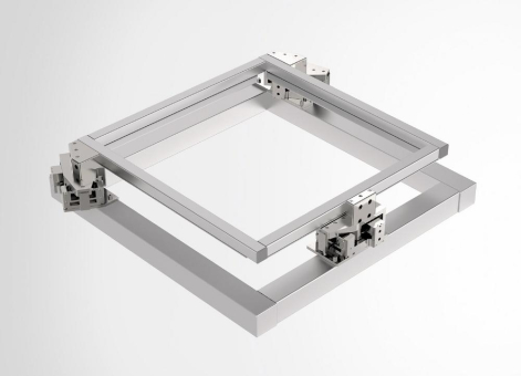 Ultraflacher Aligner zur präzisen Justage mit hohem Durchsatz