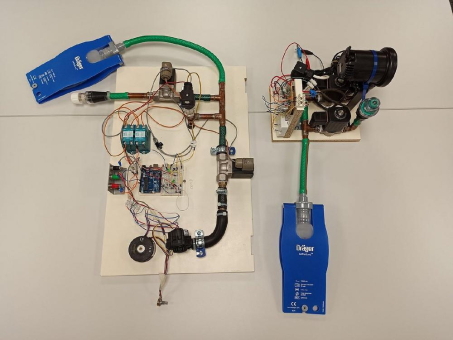 Prototypen für ein Do-it-yourself-Beatmungsgerät entwickelt