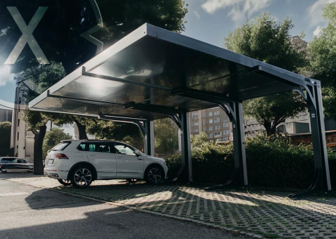 Eco-PV Solarcarport: Planungssicherheit für 6.000 € je Stellplatz, schlüsselfertige Photovoltaik-Anlagen für Parkplätze und Parkanlagen