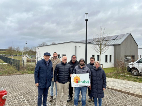 Solaranlage von iKratos GmbH für die Kita Sportfeldspatzen im Markt Eggolsheim