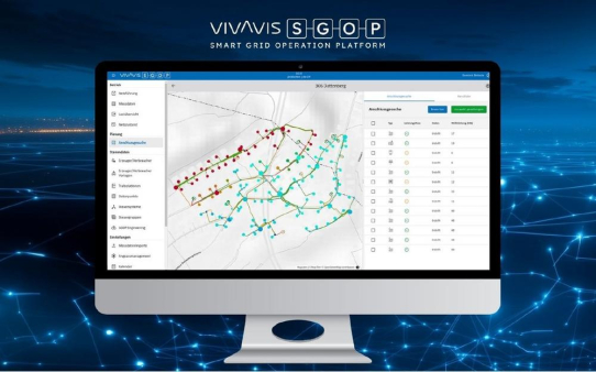 Neue Netzanschlussprüfung der VIVAVIS Smart Grid Operation Platform (SGOP) verbessert die Effizienz in der Netzplanung für Verteilnetzbetreiber