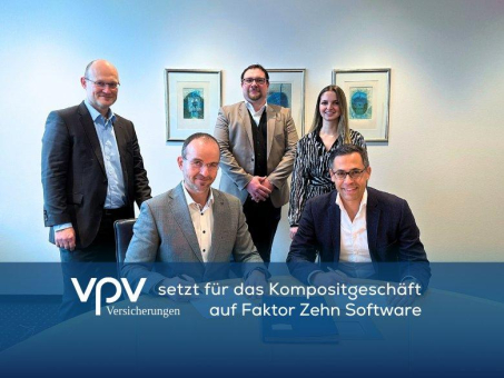 Die VPV setzt neben Gewerbe nun auch für ihr Komposit-Privatgeschäft auf Faktor Zehn Software