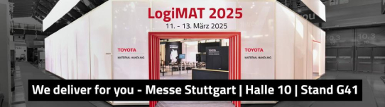 We deliver for you – Toyota Material Handling auf der LogiMAT 2025