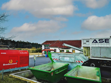 Wasser marsch: Mobile Entwässerungsanlagen von ASE laufen mit Bredenoord