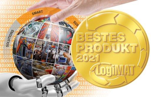 BESTES PRODUKT 2021 für Spitzenleistungen der Intralogistik