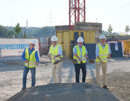 Neubau der mateco Firmenzentrale und Niederlassung