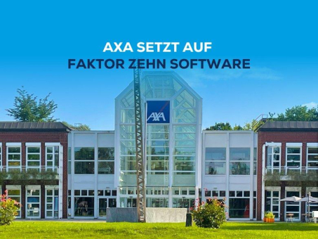 AXA setzt im Bereich Industrie auf Faktor Zehn  Software