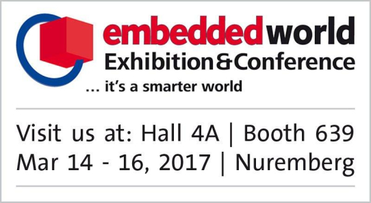 Embedded World 2017: USB-Infotainment und Motor-Treiber im Fokus