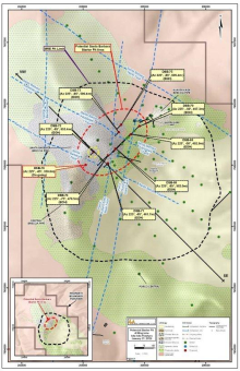 Eloro Resources erschließt eine bedeutende Zinnzone und durchschneidet 33 m mit einem Gehalt von 1,39 % Sn innerhalb von 87 m mit einem Gehalt von 0,74 % Sn im Rahmen seines Definitionsbohrprogramms in der Lagerstätte Iska Iska, Department Potosi, Bolivie