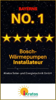 Bayerns No.1 Wärmepumpen-Installateur für Bosch Wärmepumpen