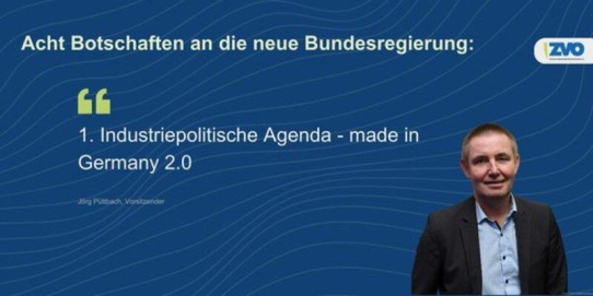 1. Industriepolitische Agenda – made in Germany 2.0