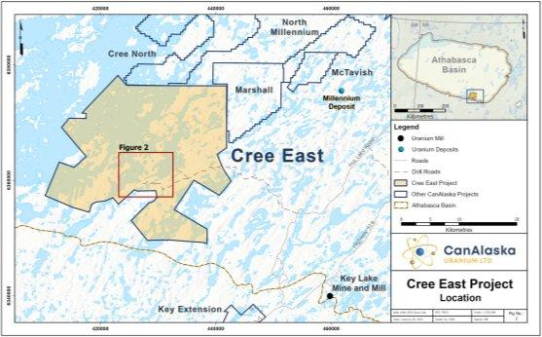 Nexus Uranium beginnt Bohrprogramm auf dem Großprojekt Cree East