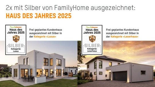 FingerHaus erhält Auszeichnung in den Kategorien Luxus und Leserhaus