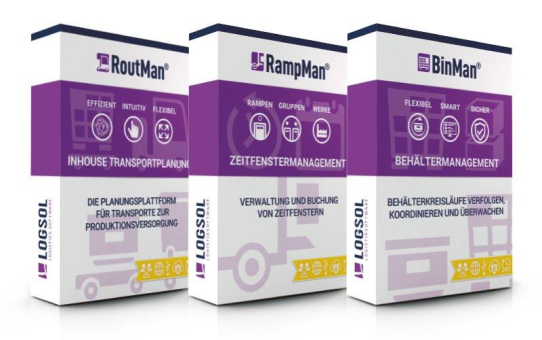 Clevere Logistiksoftware-Lösungen optimieren Ihre Prozesse: Behälter, Rampe und Inhouse-Transporte voll im Blick