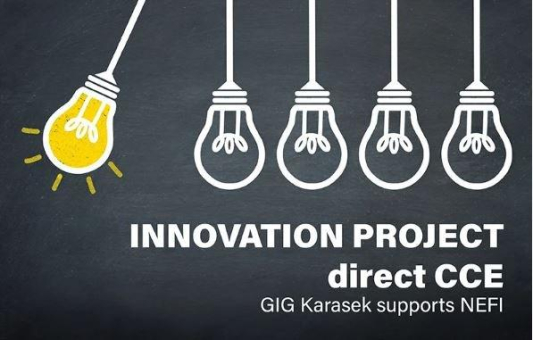 GIG Karasek unterstützt NEFI beim Innovationsprojekt directCCE