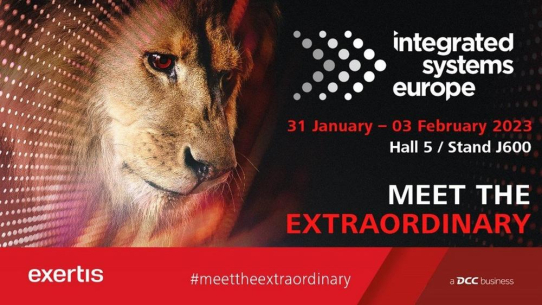 Meet the extraordinary ‒ Exertis Pro AV@ISE 2023