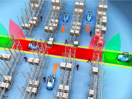 Kollisionsschutz in der Intralogistik – unheimlich vielseitig