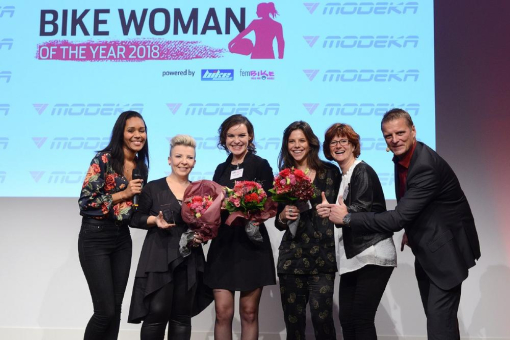 Henrike Thoböll aus Klein Wittensee ist "Bike Woman of the year" 2018