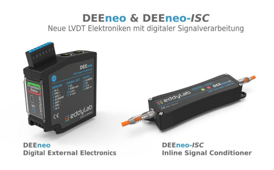 Neue Messverstärker für LVDT-Sensoren: Präzise. Digital. Flexibel.