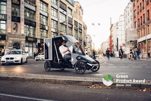 Green Product Award geht an citkar:  Ein Loadster für das Handwerk