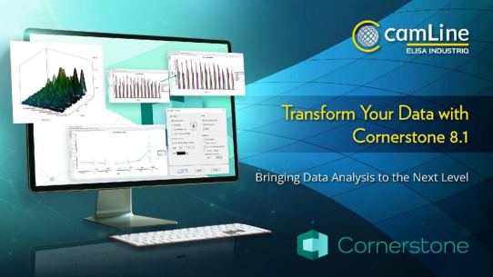 camLine bringt Cornerstone 8.1 auf den Markt, um die Datenanalyse für Anwender zu verbessern