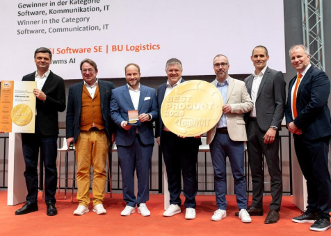 PSI gewinnt Best Product Award auf der LogiMAT 2025