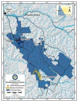 Klondike Gold erhält 500.000 $ für Pacht von Seifenlagerstätte Montana Creek