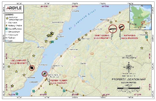 Argyle Resources forciert den Ausbau seiner Siliziumdioxidprojekte in Quebec mit Hilfe modernster Remote-Sensing-Analysen